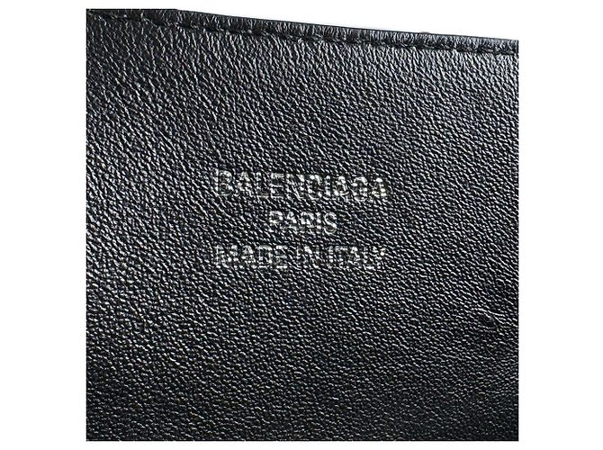 Everyday Bolsa de mão Balenciaga em couro preto - vista 14