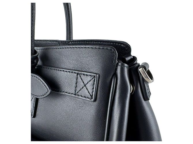 Everyday Bolsa de mão Balenciaga em couro preto - vista 5