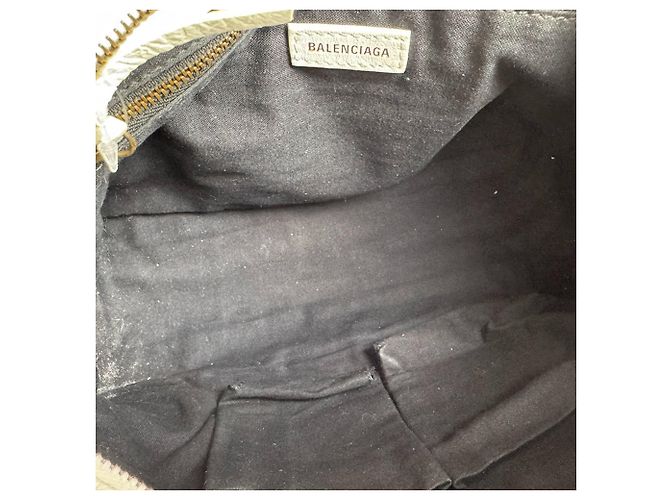 Borsa Balenciaga Classic City Graffiti Nero Rosa Bianco - vista 12