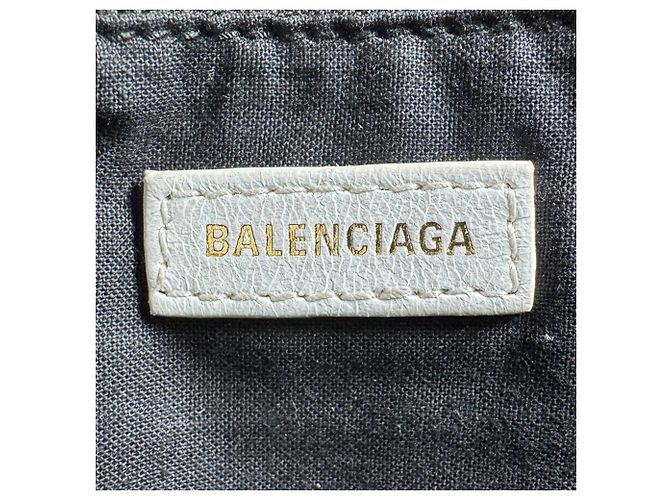 Borsa Balenciaga Classic City Graffiti Nero Rosa Bianco - vista 13