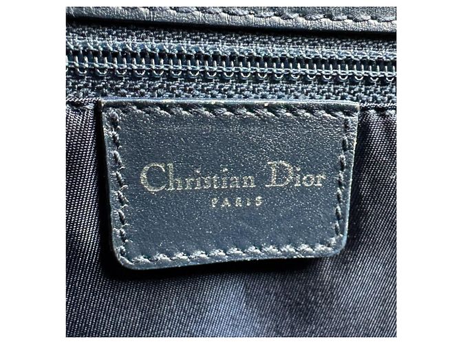 Borsa Tote/Spalla Christian Dior Navy Blu navy - vista 12