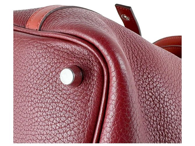 Hermès Hermes Picotin Lock PM Handtasche Braun Rot - Ansicht 7