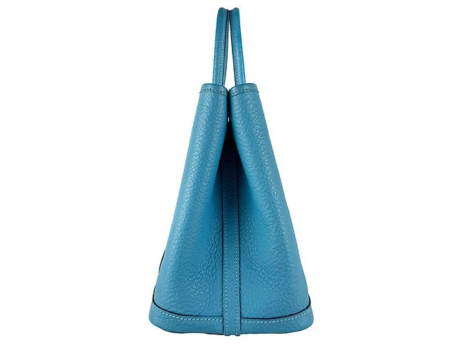 Hermès Borsa Hermes Garden Party TPM 30 Blu - vista 2