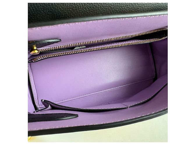 Handtasche/Schultertasche Versace Braun Schwarz Golden - Ansicht 12