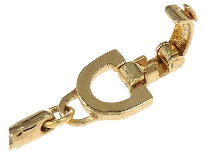 Christian Dior CD Logo Metal Dorado - vista 5