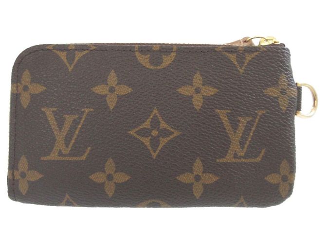 Portamonete Louis Vuitton Monogram Marrone Monogramma - vista 3