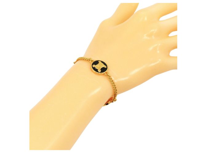 Céline Celine Triomphe Armband vergoldet Golden - Ansicht 2