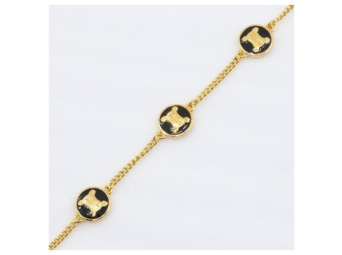 Céline Celine Triomphe Armband vergoldet Golden - Ansicht 4