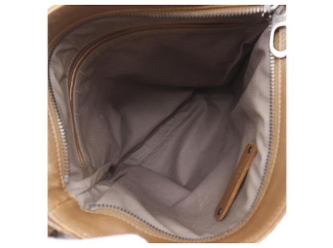 Borsa a tracolla Bottega Veneta Intrecciato Marrone - vista 5