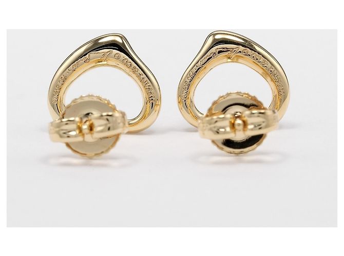 Autre Marque Pendientes de botón Tiffany & Co. Open Heart - vista 5