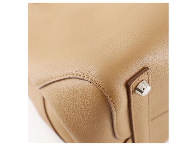 Borsa media Christian Dior Open Bar Beige - vista 4