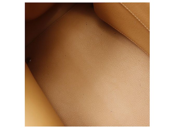 Borsa media Christian Dior Open Bar Beige - vista 8