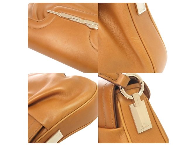 Borsa Cartier Panthère One-Shoulder Cammello - vista 8