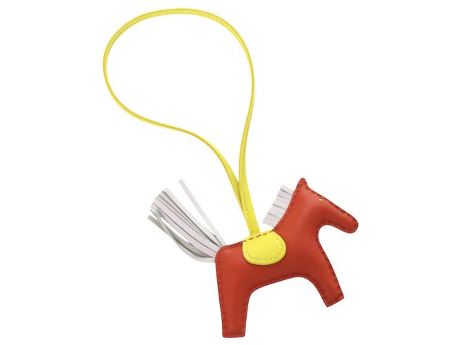 Hermès Hermes Rodeo PM Handbag Charm Blau Golden - Ansicht 3
