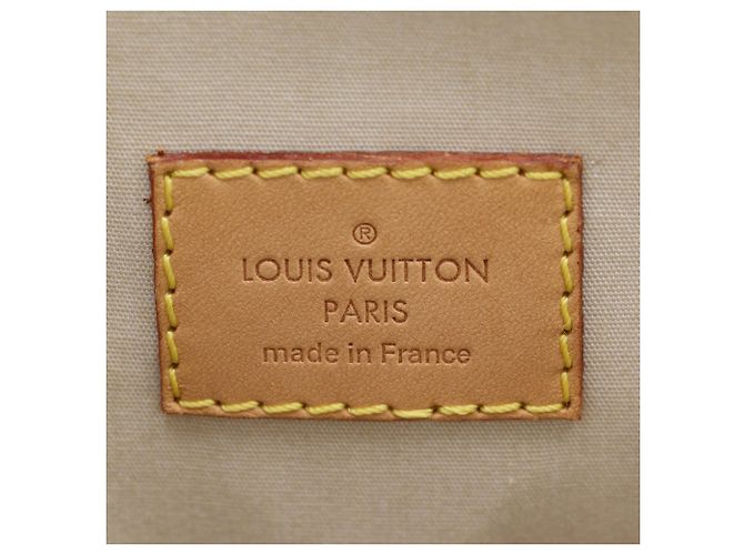 Borsa Louis Vuitton Alma GM in giallo - vista 16
