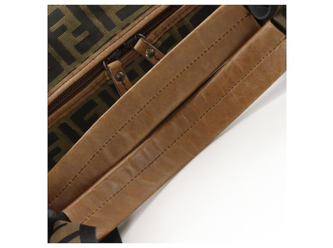 Fendi Zucca Boston Bag Braun - Ansicht 11