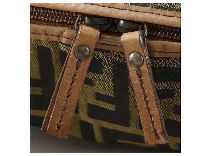 Fendi Zucca Boston Bag Braun - Ansicht 15