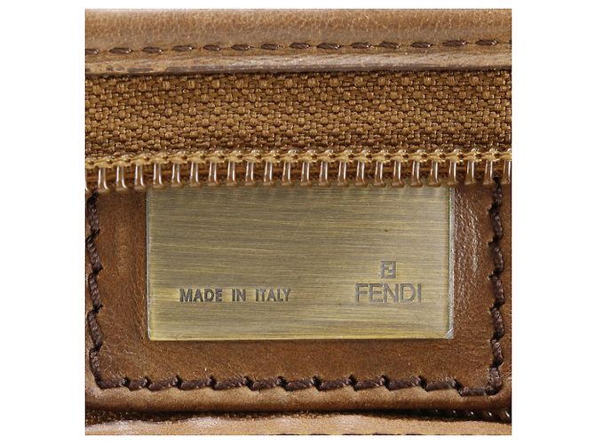 Fendi Zucca Boston Bag Braun - Ansicht 18