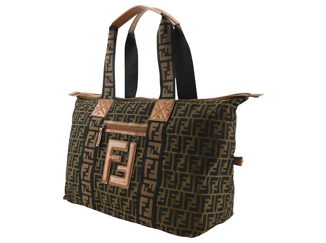 Fendi Zucca Boston Bag Braun - Ansicht 2