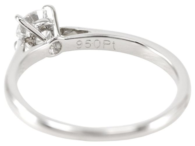 Cartier Solitaire 1895 Ring aus Platin - Ansicht 6