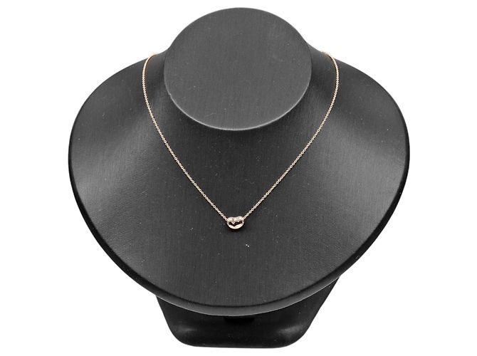 Autre Marque Collana Bean di Tiffany in oro rosa 18K - vista 2