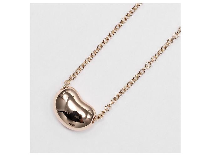 Autre Marque Collana Bean di Tiffany in oro rosa 18K - vista 3