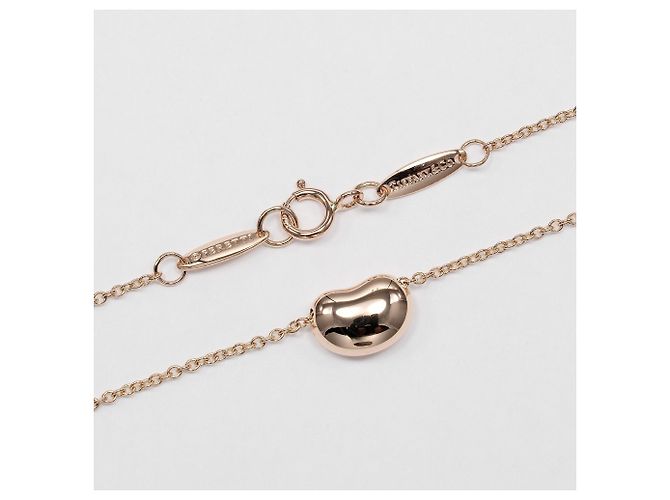 Autre Marque Collana Bean di Tiffany in oro rosa 18K - vista 4
