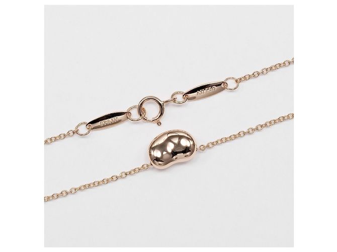 Autre Marque Collana Bean di Tiffany in oro rosa 18K - vista 5