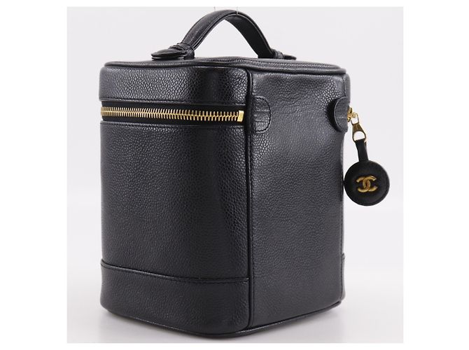 Beauty Case Chanel Coco Mark Vanity Case Nero - vista 3