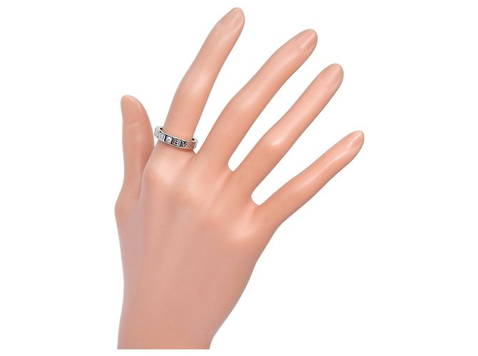 Bulgari Bague alliance Bvlgari en or blanc avec diamants - vue 2