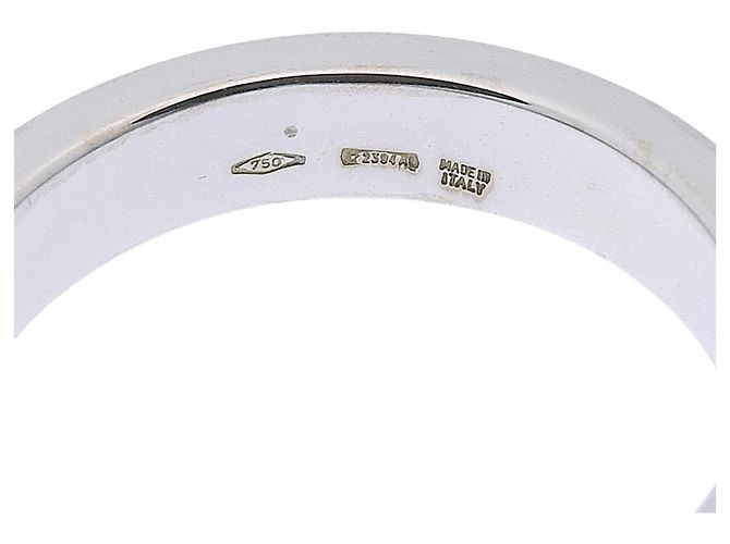 Bulgari Bague alliance Bvlgari en or blanc avec diamants - vue 6