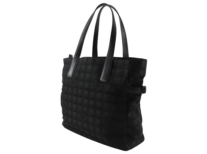 Borsa Tote Chanel New Travel Line Nero - vista 2