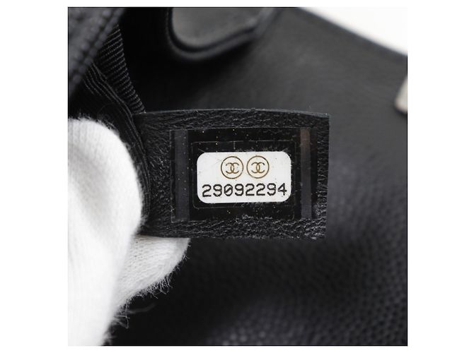 Borsa a tracolla Chanel Boy Nero - vista 10