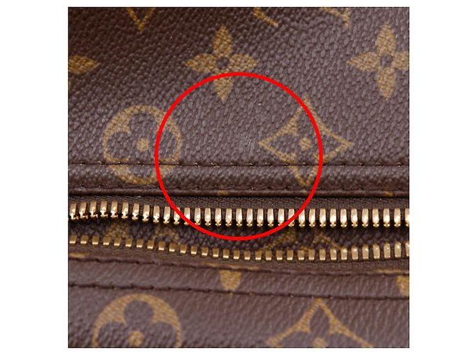 Borsa Boston Louis Vuitton Sirius 50 Marrone - vista 14