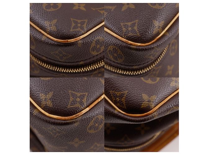 Borsa Boston Louis Vuitton Sirius 50 Marrone - vista 16