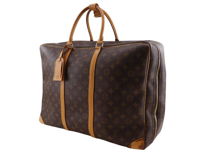 Borsa Boston Louis Vuitton Sirius 50 Marrone - vista 2