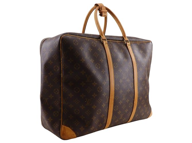 Borsa Boston Louis Vuitton Sirius 50 Marrone - vista 3