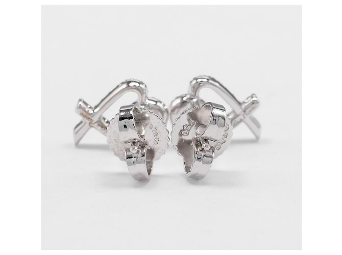 Autre Marque Tiffany & Co. Loving Heart Stud Earrings - view 3