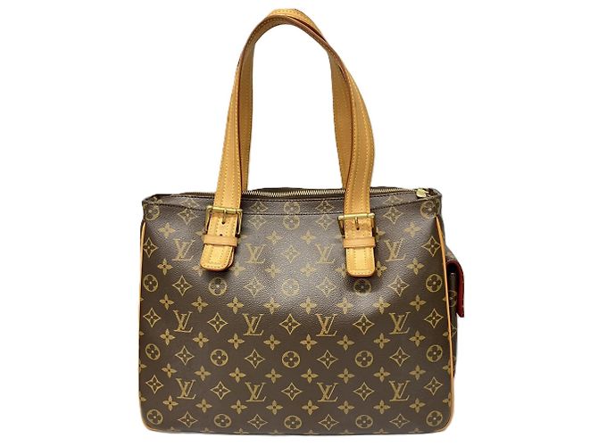 Bolso Tote Louis Vuitton Multipli-Cité Monogram Castaño - vista 2