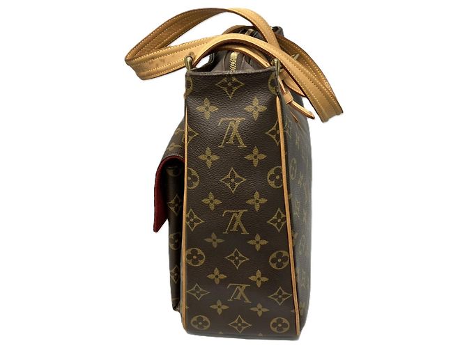 Bolso Tote Louis Vuitton Multipli-Cité Monogram Castaño - vista 3
