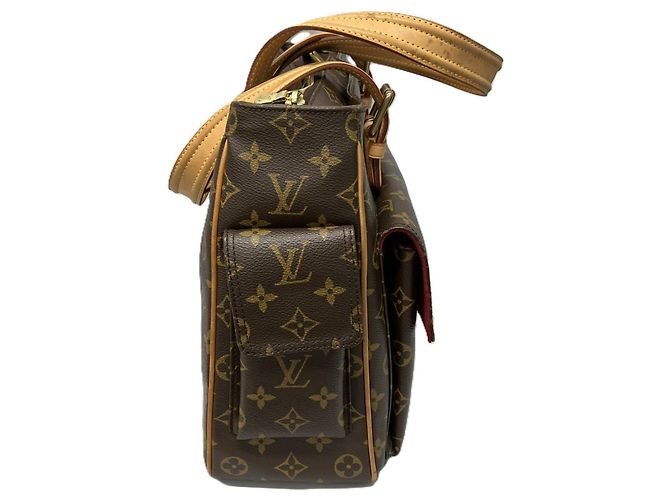 Bolso Tote Louis Vuitton Multipli-Cité Monogram Castaño - vista 4