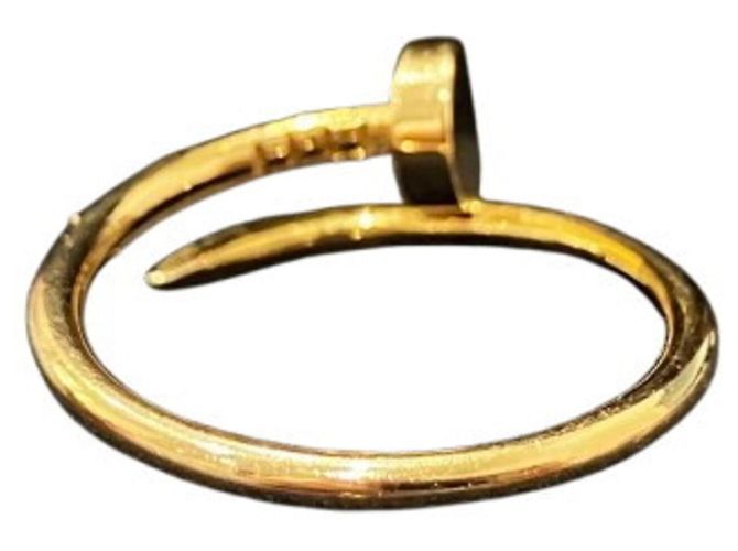 Anello Cartier Juste Band in oro giallo 18K D'oro - vista 3