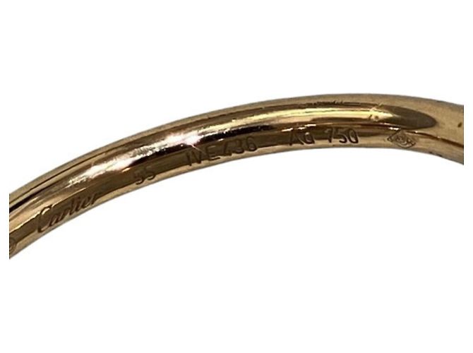 Anello Cartier Juste Band in oro giallo 18K D'oro - vista 6