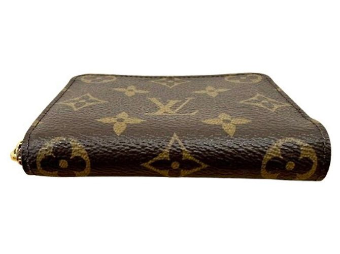 Porte-monnaie Zippy Monogram Louis Vuitton Marron - vue 5