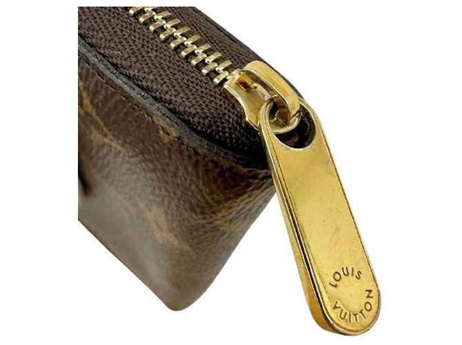 Porte-monnaie Zippy Monogram Louis Vuitton Marron - vue 8