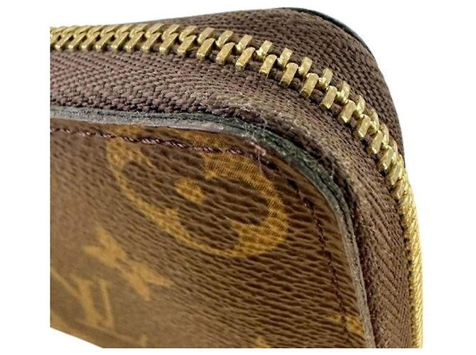 Porte-monnaie Zippy Monogram Louis Vuitton Marron - vue 9