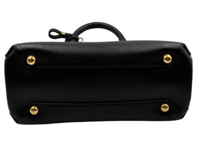 Borsa a mano Burberry Banner Bag Medium in nero - vista 10