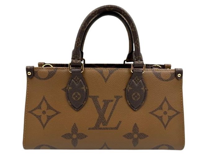 Bolso Louis Vuitton OnTheGo EW Monogram Castaño - vista 2
