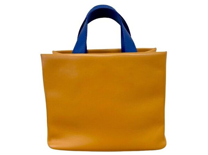 Borsa Shopper Tote MINI Louis Vuitton M15237 Saffron Arancione - vista 2