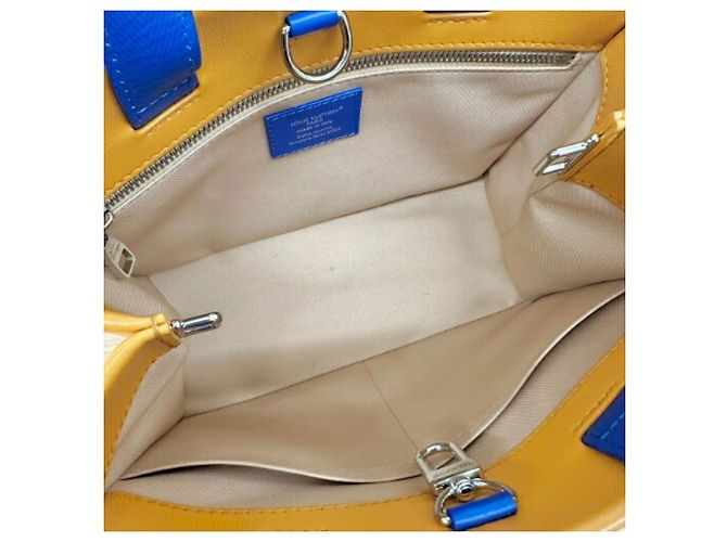 Borsa Shopper Tote MINI Louis Vuitton M15237 Saffron Arancione - vista 6